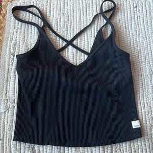 Women’s vuori Rib Crop Tank